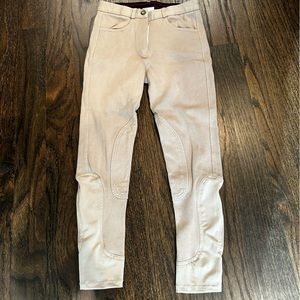 Breeches riding pants w knee patch like new